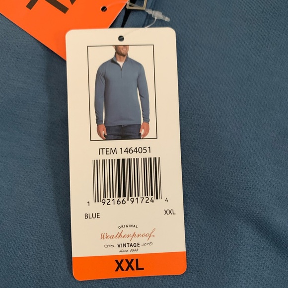 NWT Weatherproof Vintage pullover NEW - Picture 6 of 6